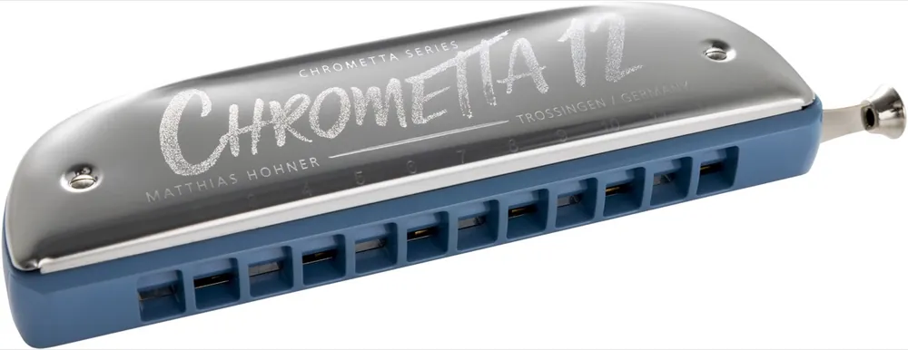 Jetzt Bestellen HOHNER Chrometta 12 Coloured Edition G-Dur Chromatische-Mundharmonika, 48-Stimmen