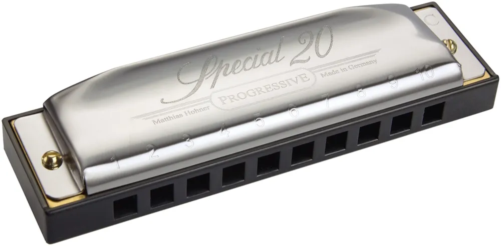 Garantierte Lieferung HOHNER Special 20 Progressive B-Country Diatonische Mundharmonika