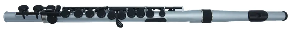 NUVO Student Flute 2.0 Querflöte, gerade Bauweise, silber/schwarz Abverkauf