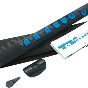 NUVO TooT 2.0 Black-Blue Polymer Querpfeife inkl. Platte, Griffbild, Hülle Bestpreis
