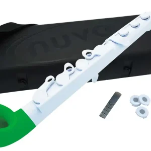 NUVO jSax 2.0 Standard Kit Weiss-Grün Polymer Saxophon inkl. Zubehör (C-Stimmung) Jetzt Kaufen