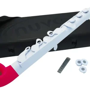 NUVO jSax 2.0 Standard Kit Weiss-Pink Polymer Saxophon inkl. Zubehör (C-Stimmung) Wochenendangebot