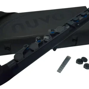Meistverkauft NUVO jSax 2.0 Standard Kit Schwarz-Blau Polymer Saxophon inkl. Zubehör (C-Stimmung)