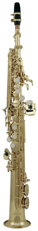 ROY BENSON SS-302 Bb-Sopran Saxophon inkl. Rechtecketui Mega-Angebot