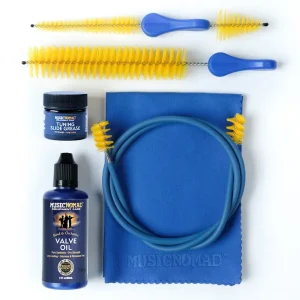MUSIC NOMAD MN770 Premium Trumpet Cleaning & Care Kit 6-tlg Expressversand