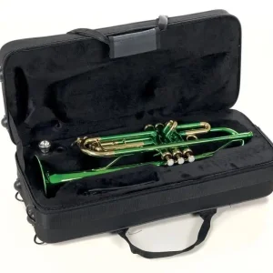 ROY BENSON TR-101E Bb-Trompete mit Leichtetui, grün lackiert Jetzt Kaufen