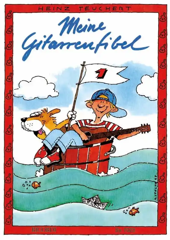 Gratis Versand ANCORA Meine Gitarrenfibel Band 1, H. Teuchert Ein fröhliches Lehr- und Spielbuch.