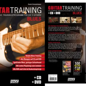 Super-Preis HAGE Guitar Training Blues (mit QR-Codes) EH 3932, Trainingsprogramm für die E-Gitarre