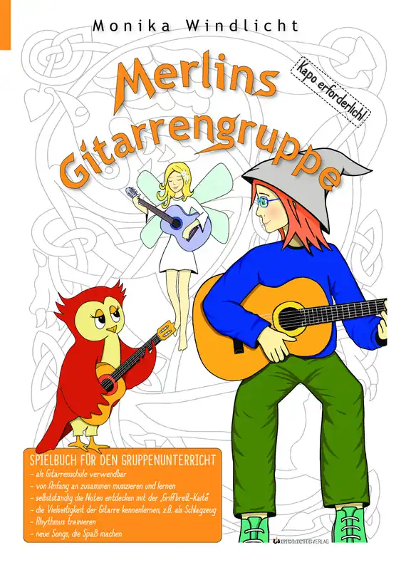 WINDLICHT Merlins Gitarrengruppe Spielbuch für den Gruppenunterricht, M. Windlicht Preisknaller