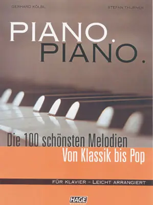 Preisreduziert HAGE Piano Piano - leicht arrangiert EH 3633, 100 Melodien von...