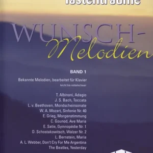 GRAHL Tastenträume - Wunschmelodien 1 Bekannte Melodien leicht bis mittelschwer VHR3541 Top-Angebot