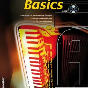 Knallerangebot VOGGENREITER Akkordeon Basics /CD Der einfache Weg zum Akkordeonspiel.