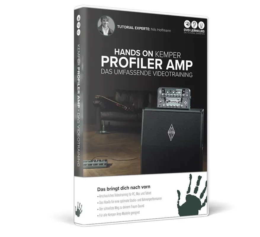 Markenprodukt TUTORIAL EXPERTS Hands on Kemper Profiler Amp ESD Das umfassende Videotraining