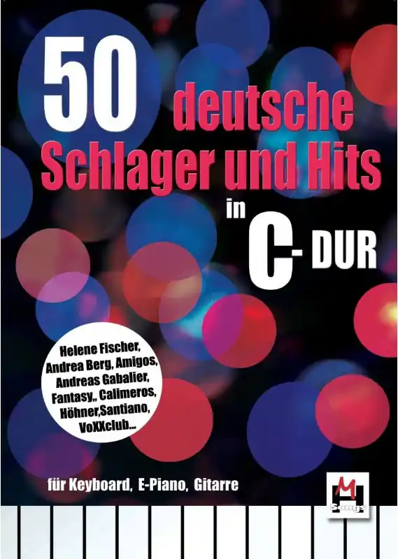 ANCORA 50 deutsche Schlager und Hits in C-Dur 50 der beliebtesten deutschen Schlager! Highlight