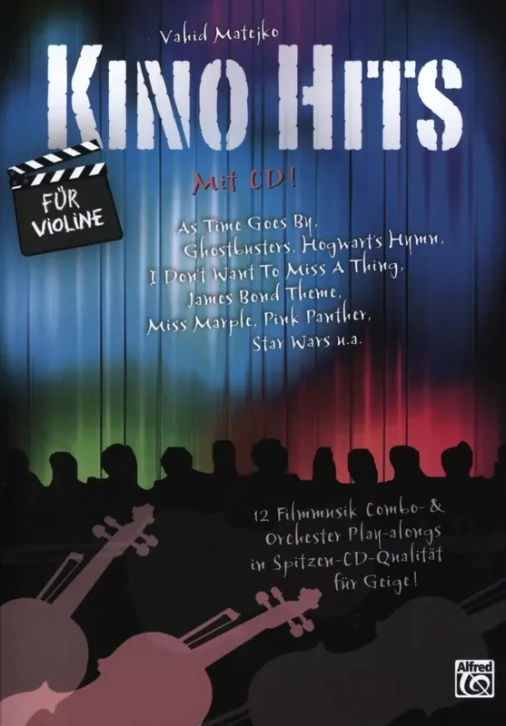Kracherpreis GRAHL Kino Hits (+CD) für Violine 12 Filmmusik Combo- & Orchester Play-alongs
