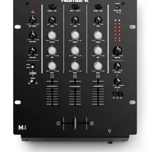 Versand Am Gleichen Tag NUMARK M4 Black DJ-Scratch-Mixer, 3-Kanal