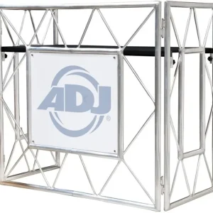 AMERICAN DJ Pro Event Table II Professionelle DJ-Konsole, silber Markenware