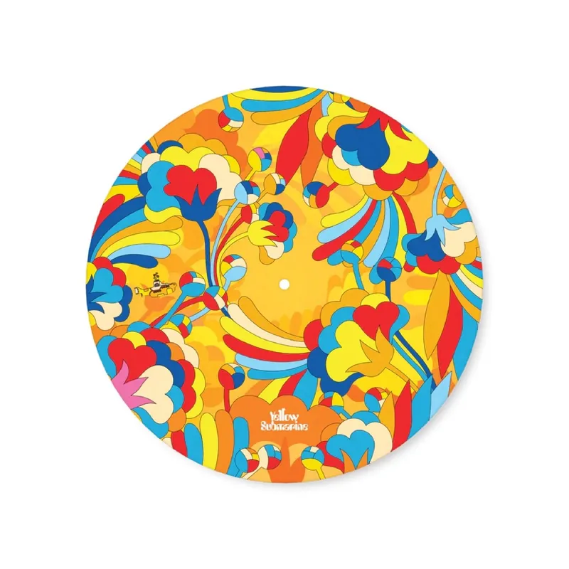 Nur Heute DADDARIO The Beatles Slipmat Yellow Submarine Plattenunterlage, Primelwiese