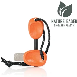 Beliebt LIGHT MY FIRE Swedish FireSteel BIO Scout 2in1 RO Magnesium-Feuerstarter/Anzündhilfe rustyorange