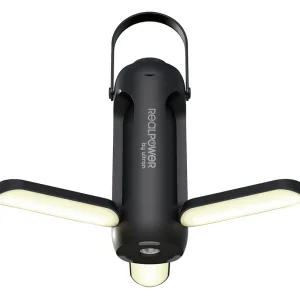 ULTRON RealPower LED Outdoor Light 190 Solar BK Outdoor Leuchte, Powerbank 6.000mAh, Taschenlampe Bestseller