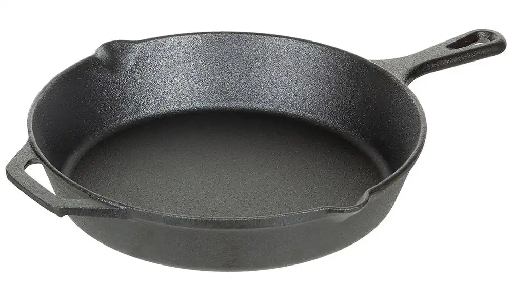 Rabatt SURVIVAL Bratpfanne Gusseisen mit Griff ca. 30 cm Notfall-Ausrüstung