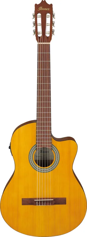 Saisonangebot IBANEZ GA3ECE-OAM Nylon Elektro-Akustik-Gitarre, open pore amber