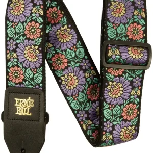 ERNIE BALL 5340 Jacquard Gewebe-Gitarrengurt (50mm), evening bloom Jetzt Kaufen