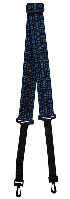 Neu Im Sortiment DANDREA 1312 BLU Woven Tapestry Banjogurt mit Haken (51mm), Blue