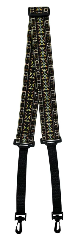 DANDREA 1312 OY Woven Tapestry Banjogurt mit Haken (51mm), Orange/Yellow Kostenfreie Lieferung