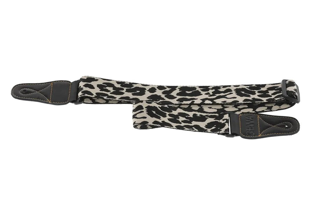 GEWA 531.526 Guitarstrap Panther Gitarrengurt Animal Edition (50mm) Beliebt