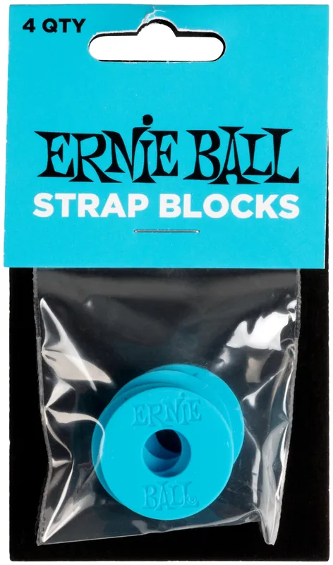 Top-Preis ERNIE BALL 5619 Strap Blocks Gurtsicherungssystem, blau