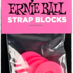 Sofort Bestellen ERNIE BALL 5623 Strap Blocks Gurtsicherungssystem, pink