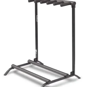 Preis Gesenkt ROCKSTAND RS 20881 B/1FP Flat Pack E-/Bass- Gitarrenständer 5-fach, schwarz