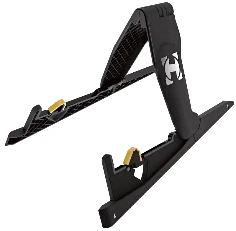 HERCULES GS-200B Travel Guitar Stand Gitarrenständer für Akustik-/E-Gitarre/Bass Aktuell