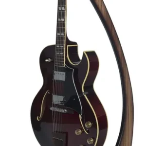 BULLDOG Dragon One Zebrano Sunburst Gold Hänge-Gitarrenständer für alle Gitarrenformen Wochenendangebot
