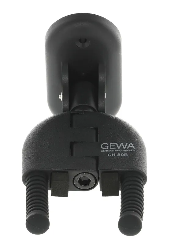 Zertifiziert GEWA GH-80B (518.137) WallGrip Universal-Gitarrenwandhalter
