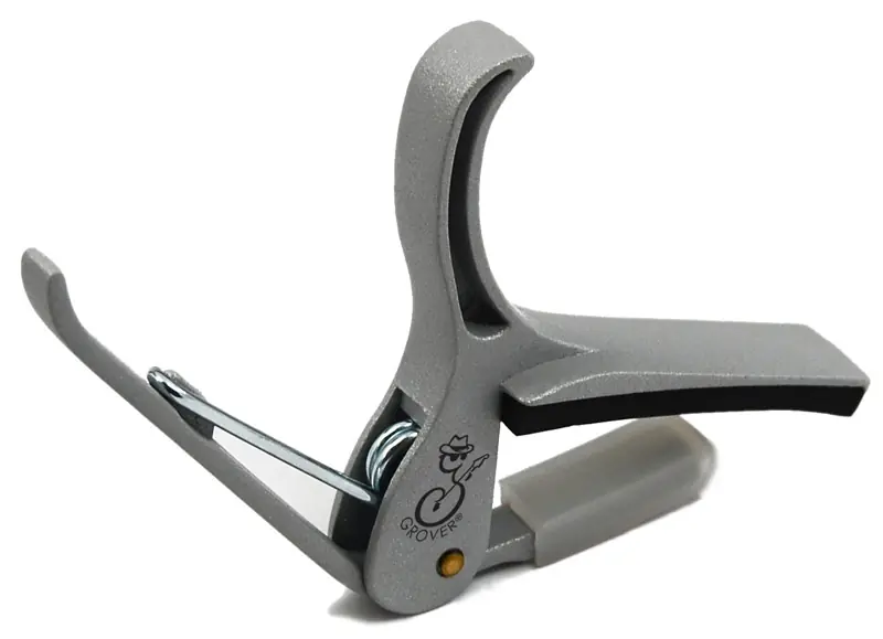 GROVER GP-750 SL Offset Ultra Capo Kapodaster, silbergrau Knallerangebot