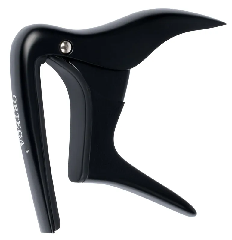 Solange Der Vorrat Reicht ORTEGA OCAPOUKE-SBK Kapodaster für Ukulele & Banjo, satin black