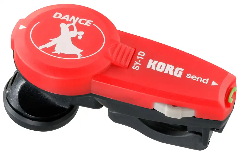 KORG SY-1D SyncDancing Tanz-Synchronisations-Musikplayer/Metronom, rot Echt