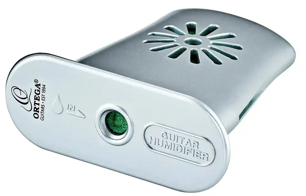 ORTEGA HUMIGT-SV Humidifier Befechtungssystem für Akustikgitarre, silber Highlight