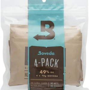 BOVEDA BVB49-70-4P Humidifier Ersatzbefeuchter 2-Weg (Viererpack) Neue Ware