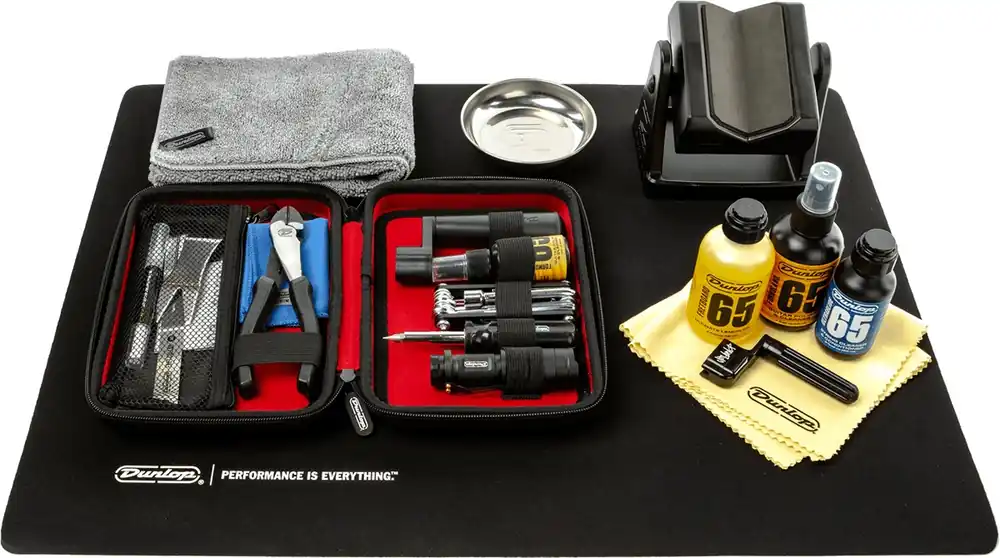 JIM DUNLOP DGT302 System 65 Complete Setup Tech Toolkit für Gitarrenpflege Echt