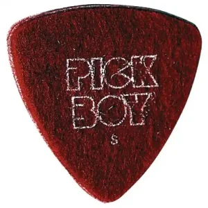 Kostenloser Rückversand PICKBOY Filz Pick Soft 3,00mm Plektrum, rot (Stück)