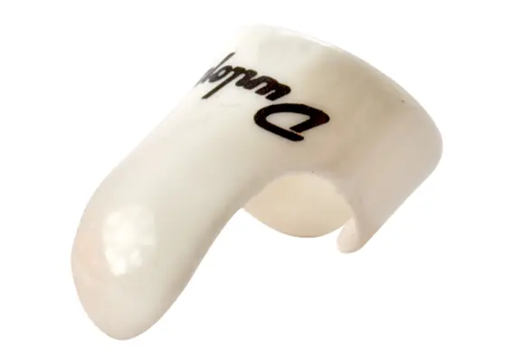 JIM DUNLOP 9021 Plastic Fingerpick L Finger-Plektrum gross, weiss (Stück) Geprüft