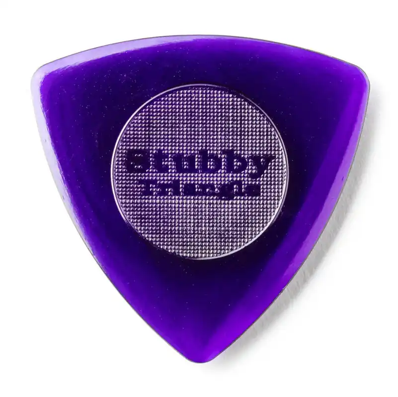 Neue Kollektion JIM DUNLOP 473 Tri Stubby Player 3,00mm Plektrum, dunkel-violett (Stück)