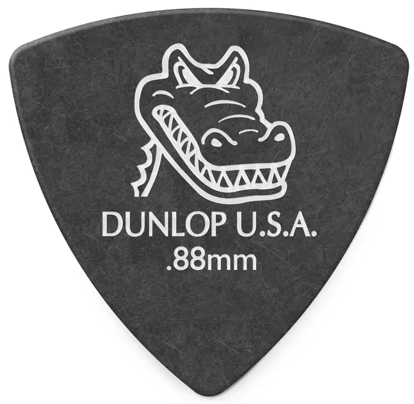 Top-Seller JIM DUNLOP 572P Gator Grip Small Triangle 0,88mm Plektrum Player Pack (6 Stück)