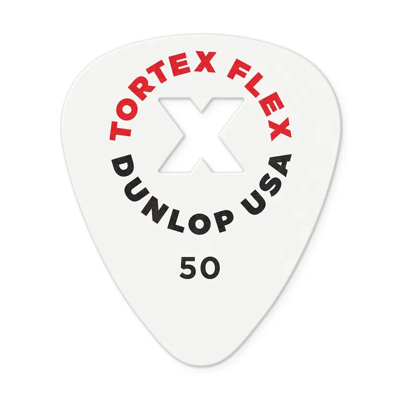Angebot JIM DUNLOP 428XP Tortex Flex X Player Picks 0,50mm Plektrum (12 Stück), Flexx rot