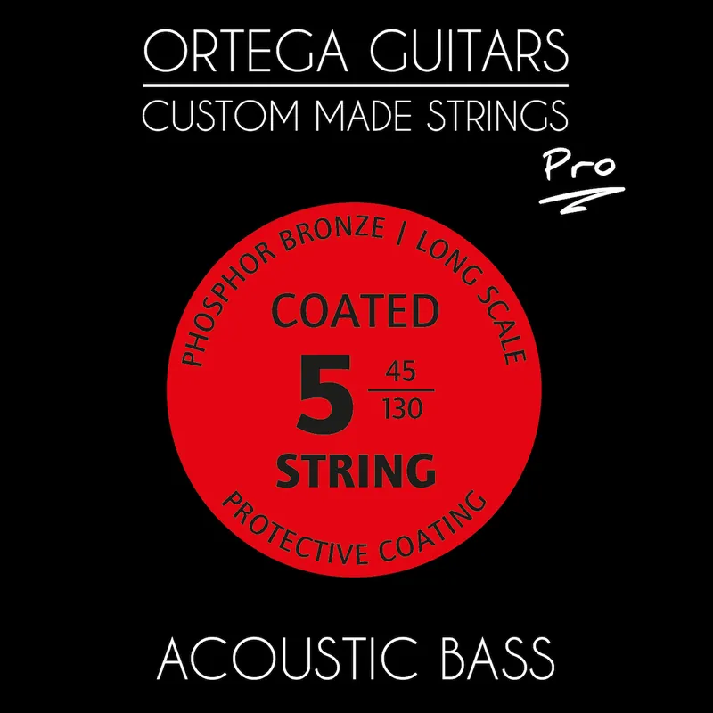 Ausverkauf ORTEGA ABP-5 Custom Made 5String Acoustic Bass Pro String Set