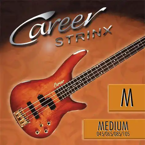 Sale CAREER Strings Electric Medium 045-105 Nickel Plated Steel. Long Scale. Saiten für E-Bass