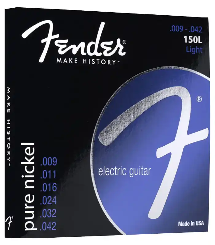 Begrenztes Angebot FENDER 150L Original 150s Light 009-042 Saiten für E-Gitarre. Pure Nickel Wound